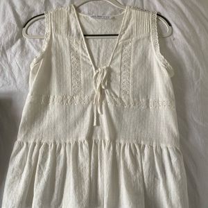 White blouse from Zara